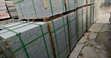 湛江芝麻白地铺版 石材地铺石