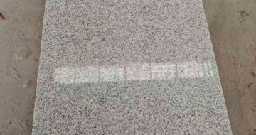 湛江芝麻白光面毛板