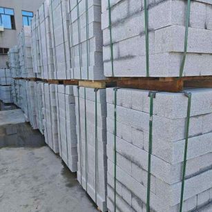 湛江芝麻白路牙石，路侧石