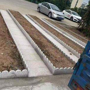 湛江芝麻白花边石