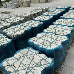 湛江黄金麻冰裂纹 碎拼