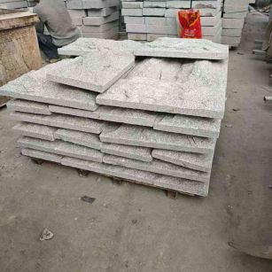 湛江芝麻白蘑菇石，自然面