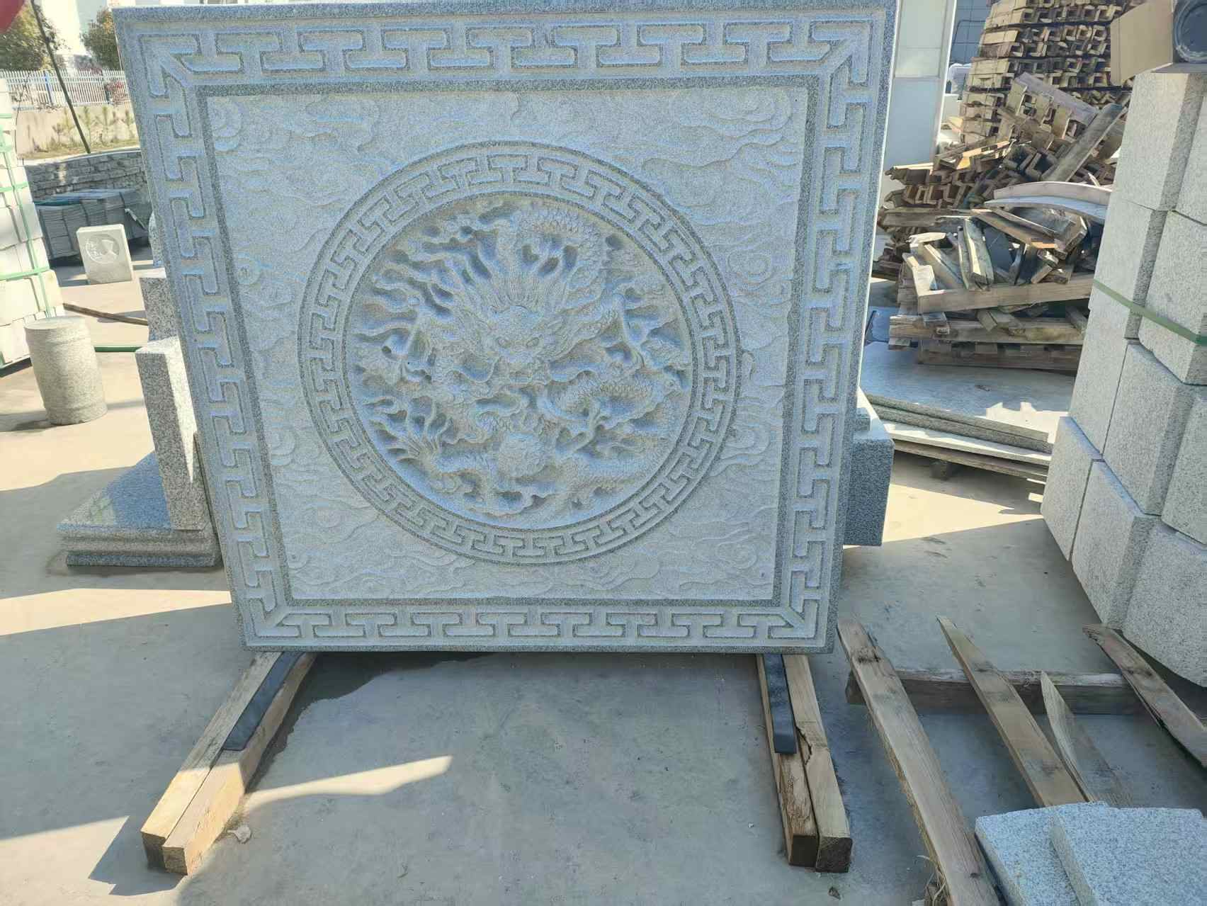 湛江芝麻白芝麻灰别墅雕刻板