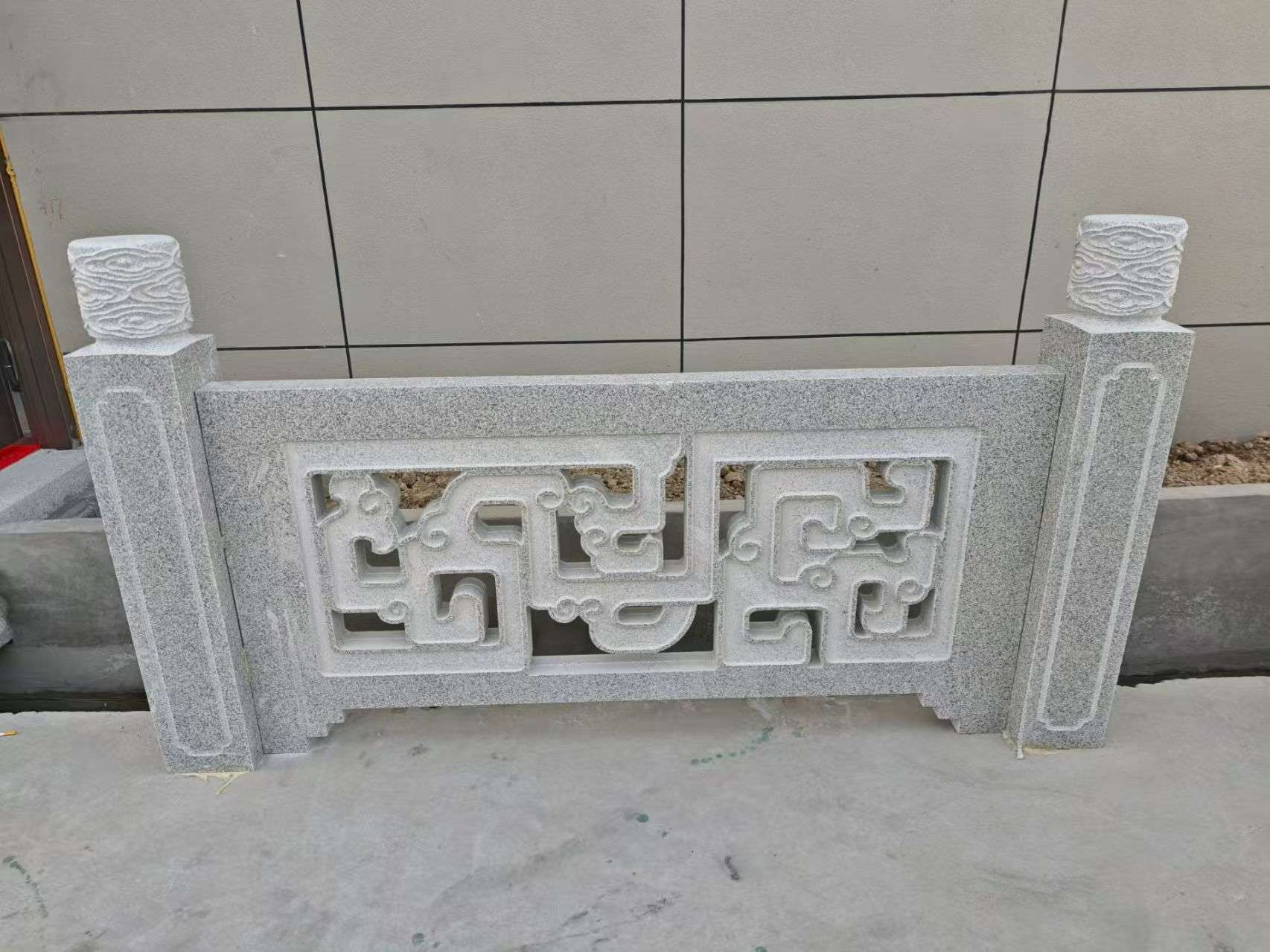 湛江芝麻白河道栏杆 桥栏杆