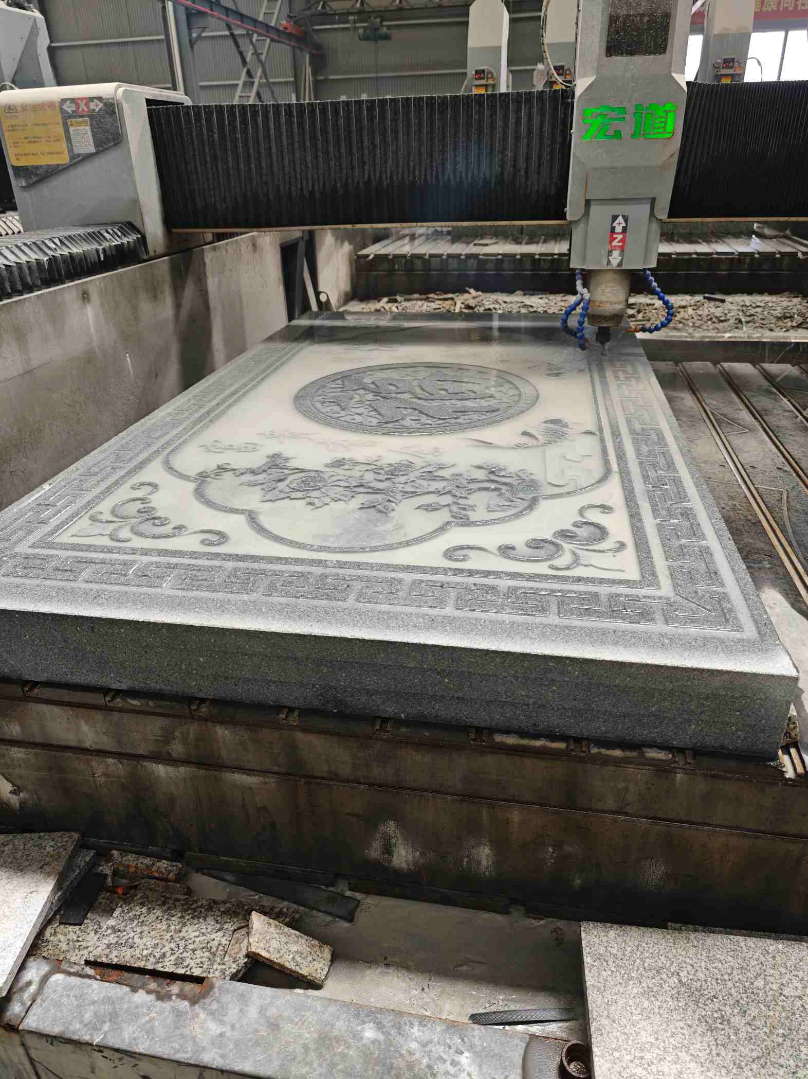 湛江芝麻灰雕刻版异形雕刻异形定制